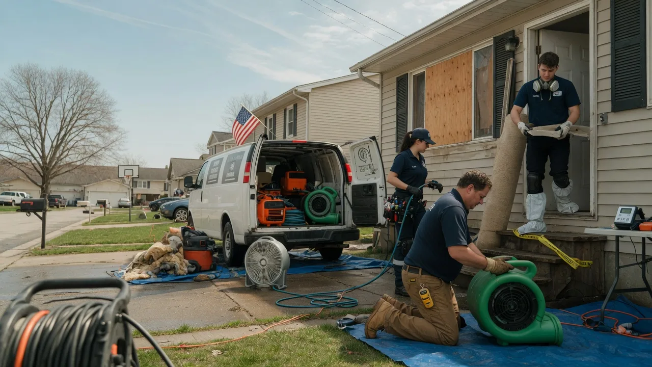 Water Damage Restoration in Hudson, WY near me